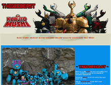 Tablet Screenshot of godbeast.com